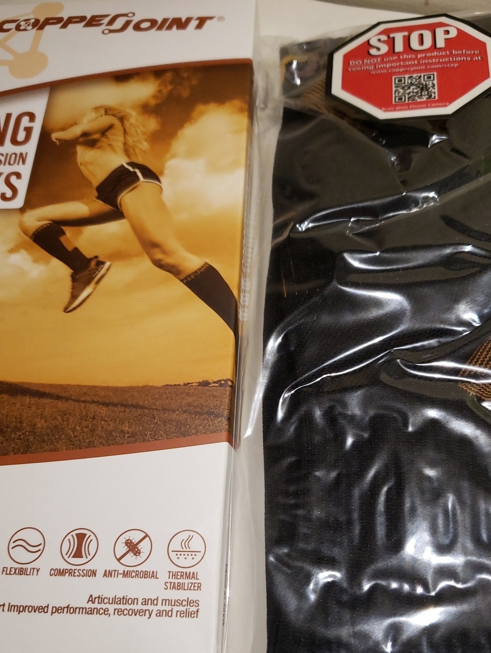 Unisex Support Compression Socks - Black